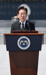 이재명 대통령, 현충일 추념식 추념사