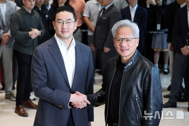 손잡은 구광모-젠슨 황… 조만간 미국서 추가 회동 [뉴시스Pic]
