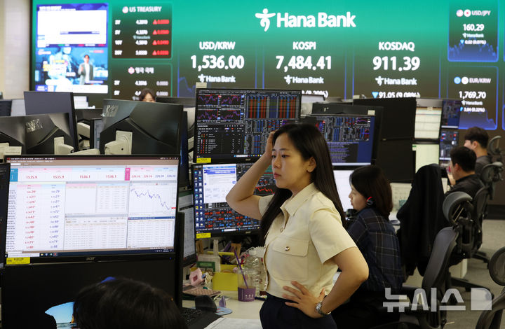 '검은 월요일'에 주저앉은 코스피, 8% 폭락