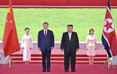 시진핑·김정은, 만찬서 "중요한 합의 이뤄" 한 목소리(종합)