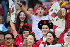 "대~한민국!", "꼬레아!"…홍명보호, 4만5000명 '한멕 동맹'에 승리 선물(종합)