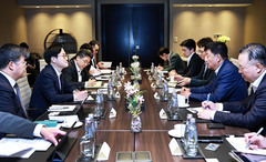 산업통상부 장관, 카타르 현지진출 기업 간담회