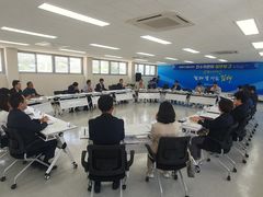 정영두 김해시장직 인수위 업무보고…"핵심 과제 발굴"
