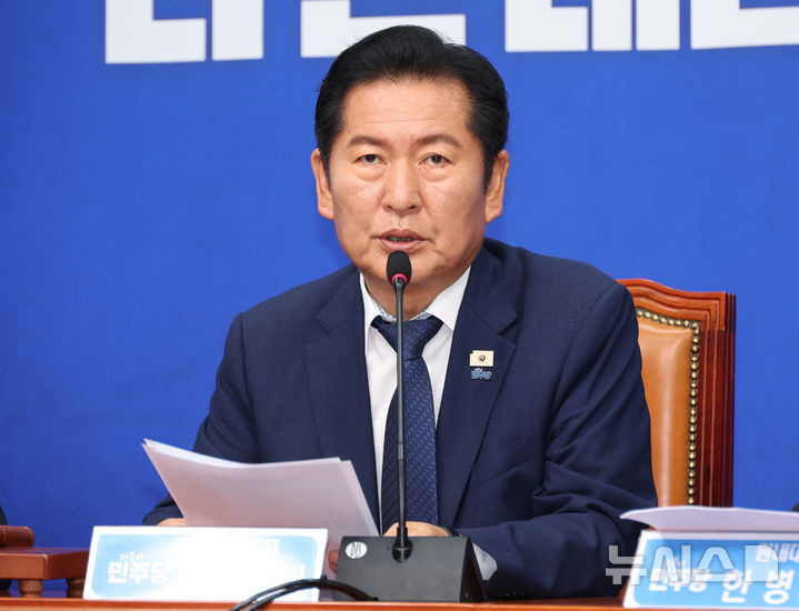 정청래 "민주당은 모두 친명… 친청·친석은 악의적 갈라치기" [뉴시스Pic]