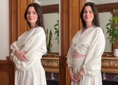'백내장 고백' 앤 해서웨이, 44세에 임신 성공