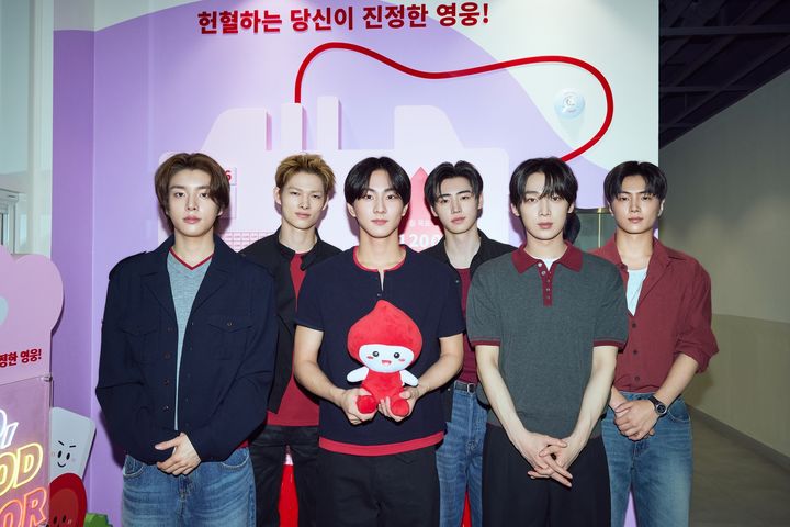 엔하이픈, 선한 영향력 확장…세계보건기구와 협업→헌혈 동참