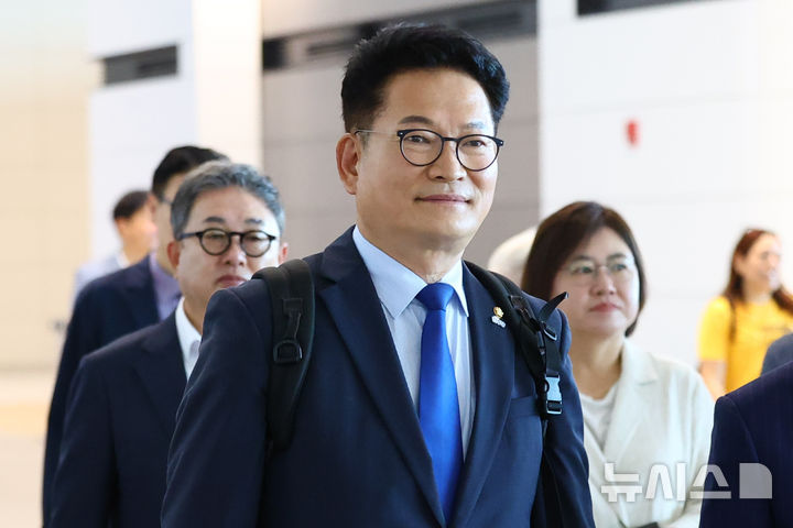 송영길, 국회의장 특사 자격으로 방미 [뉴시스Pic]