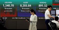 코스피 10% 역대급 하락, 코스닥도 7.94% 하락