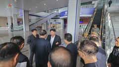 북한, 동해안 원산갈마지구에 '명사십리역' 준공