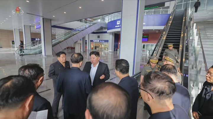 북한, 동해안 원산갈마지구에 '명사십리역' 준공