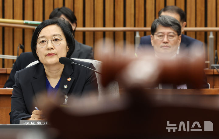 한성숙 총리 후보자 인사청문회 이틀째… 여야 공방 오가 [뉴시스Pic]