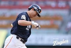 한화 노시환, KT 상대 시즌 16호 홈런 '쾅'…전 구단 상대 홈런
