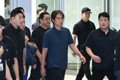 귀국하는 홍명보