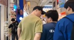 "왜 치고 다녀" 일본 '어깨빵' 남성 제지한 한국인 영상 화제