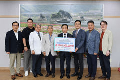 시멘트산업사회공헌재단, 단양군에 검진센터 설립비 30억 지원