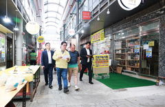 김정식 미추홀구청장, 전통시장 찾아 첫 민생 챙기기