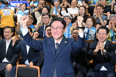'당권 도전' 김민석 "여당다운 여당 만들어 낼 것" [뉴시스Pic]
