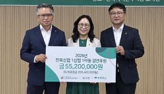 전북신협, 취약아동 결연 후원…"46명 총 5520만원 지원"