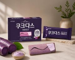 "보랏빛 우베 크림이 듬뿍" 크라운, '쿠크다스 우베에디션' 출시