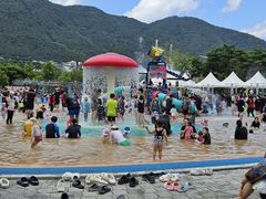 양산시, 디자인공원 물놀이장 10일 개장…"가족 쉼터로"