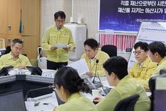 오세현 아산시장 "폭우로 인한 인명피해 방지 총력 대응"