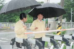 오산시, 호우주의보에 잠수교 긴급 점검