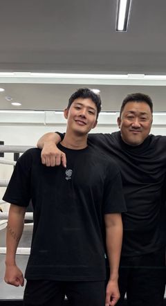 차현승, 백혈병 이겨낸 근황…마동석과 복싱 1일차