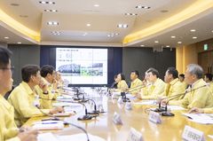 평택시, 집중호우 긴급대책회의…69건 피해 접수