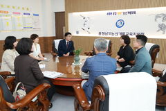 계룡시, 국방·공공기관 잇단 방문…현장의 다양한 의견 청취 