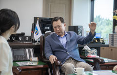 [인터뷰]김철훈 부산 영도구청장 "봉래산터널 2032년 개통"
