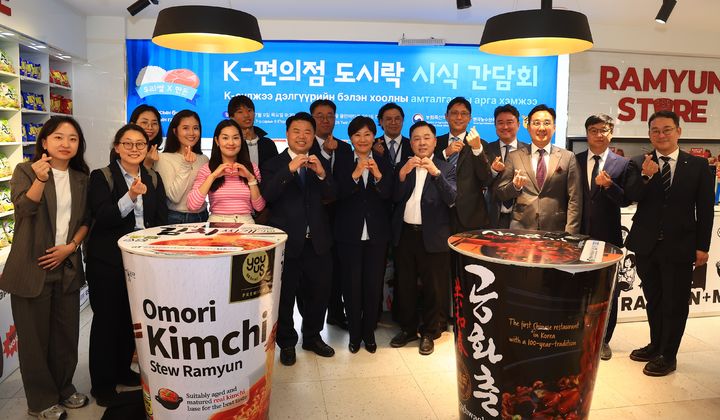 한돈, 몽골 식탁 공략…이마트·GS25서 접점 넓힌다