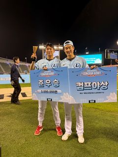 오스틴 대신 홈런 더비 나서 아쉽게 준우승…SSG 오태곤 "너무 힘들더라고요"