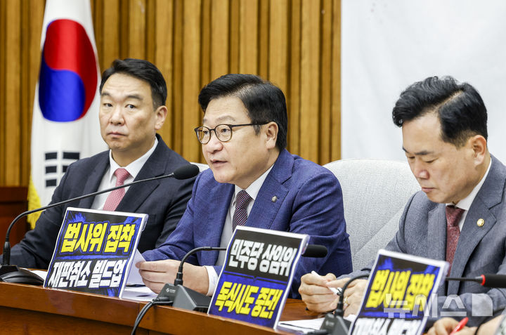 국힘 중진 '원구성 보이콧·野추천 특검' 고수