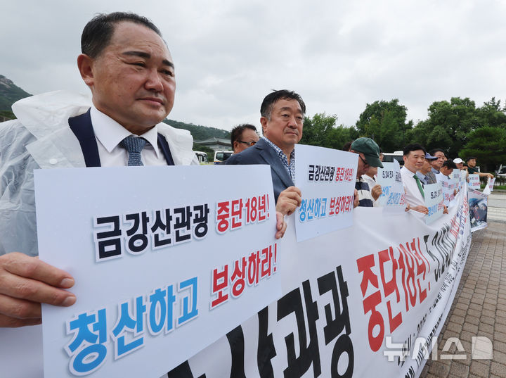 남북경협 청산 촉구 기자회견