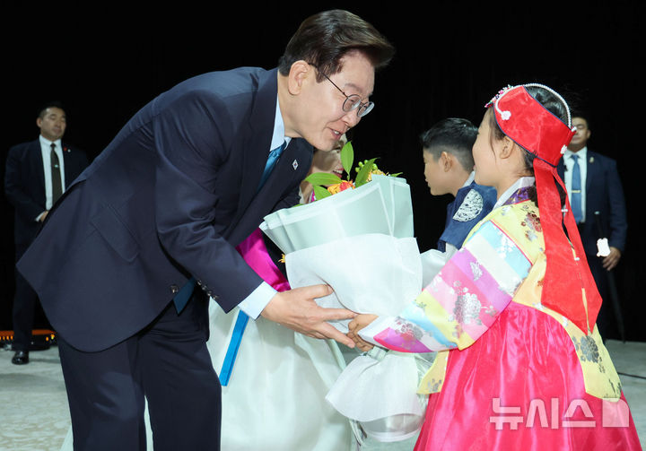 이재명 대통령, 몽골 동포 간담회