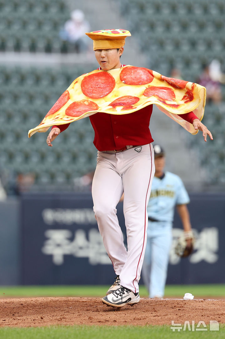 SSG 이도우, "오늘은 진짜 피자"