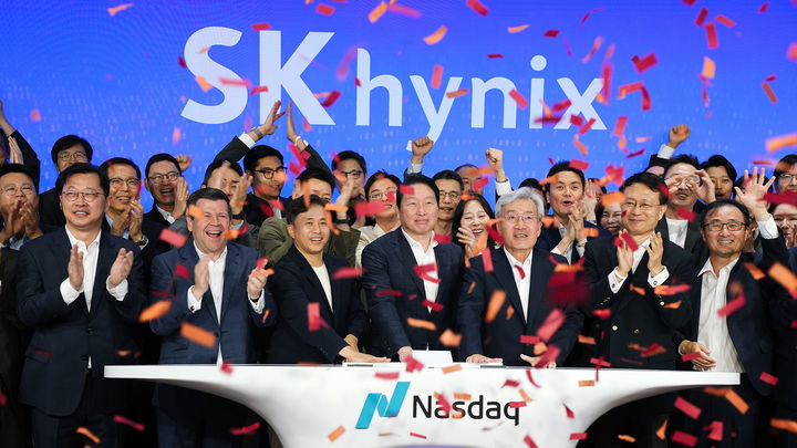 SK하이닉스, 나스닥 거래 개시