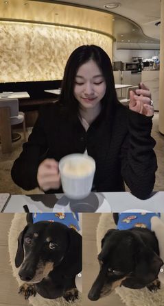 김연아, 반려견 발로 쓰다듬었다가…누리꾼 반응은