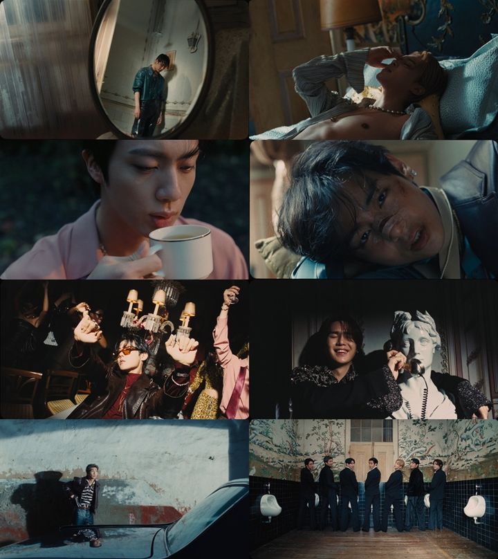 방탄소년단, 5집 수록곡 '노멀' 한국어 버전 공개…무대 뒤 진솔한 모습