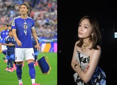 '초대형 열애설' 터진 월드컵 日 주장…상대는 '日 국민 배우·CM 여왕'