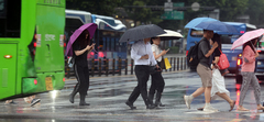 출근길 우산 챙기세요…수도권 최대 150㎜ '물폭탄'[오늘날씨]