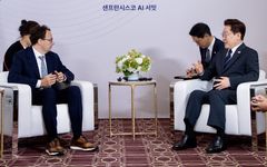 이재명 대통령, 다리오 아모데이 앤트로픽 CEO 면담