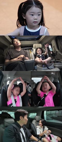 붐, 3세 딸 윤서 공개…아빠 따라 "읏짜"