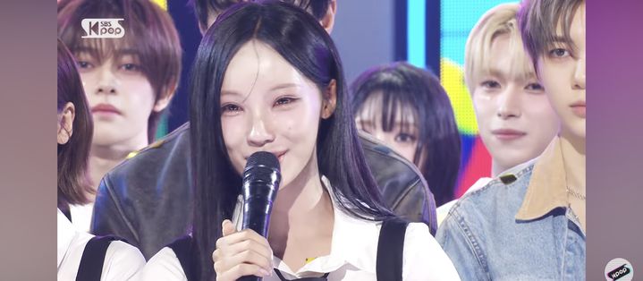 리센느, 역주행곡 '러브어택'도 지상파 음방 첫 1위…원이 눈물 소감