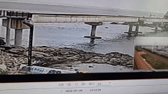 포항 보릿돌교 붕괴 CCTV보니…갑자기 '와르르'(영상)