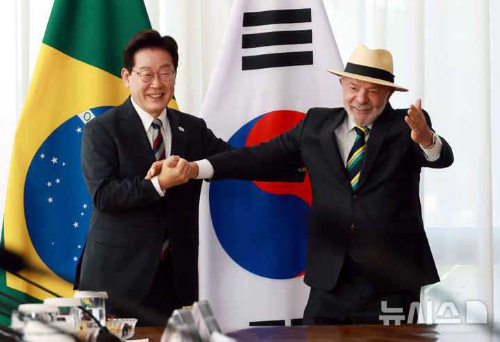 이재명 대통령, "한-브라질 전략적 동반자 관계도약 원년" [뉴시스Pic]