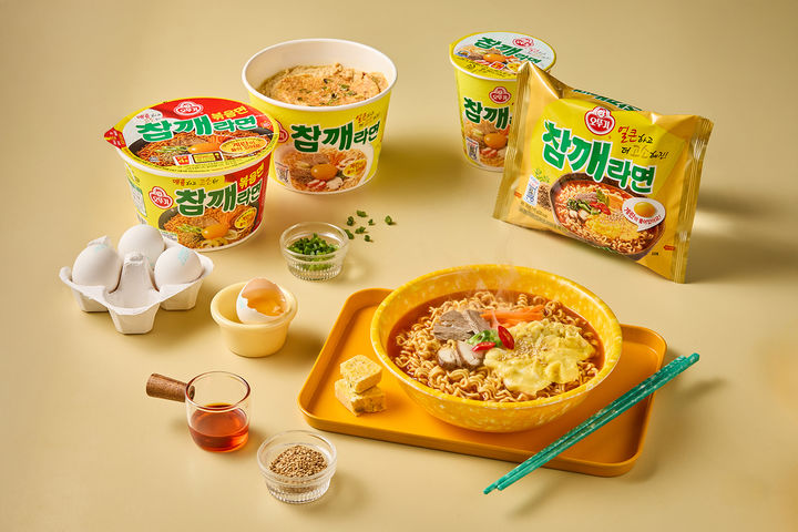 "얼큰 고소한 조합" 31년간 사랑받는 오뚜기 '참깨라면'[장수브랜드 탄생비화]