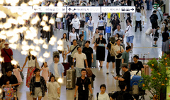 제주공항 국제선 이용객 303만명…역대 최고치 찍어