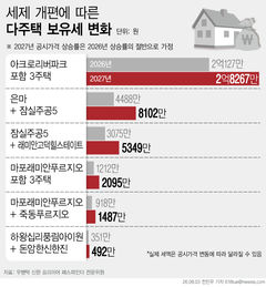 '시세 80억' 은마+잠실주공 2주택…내년 보유세 8102만원