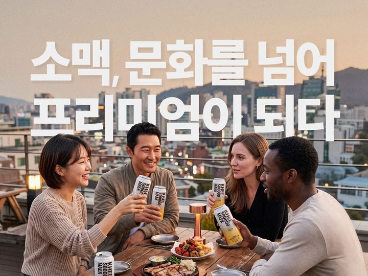 해외가 주목한 K-드링크 '소맥'…프리미엄 브랜드 '키소맥' 진화
